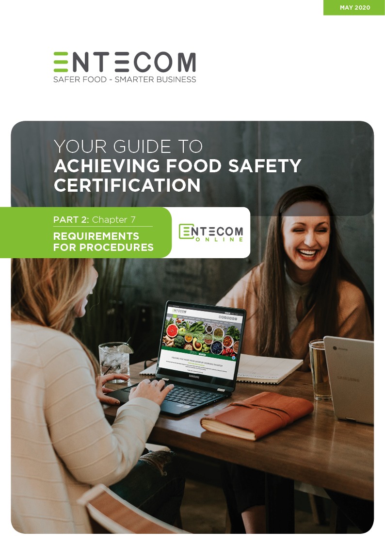 Requirements for Food Safety Procedures - Chapter 7 | Entecom