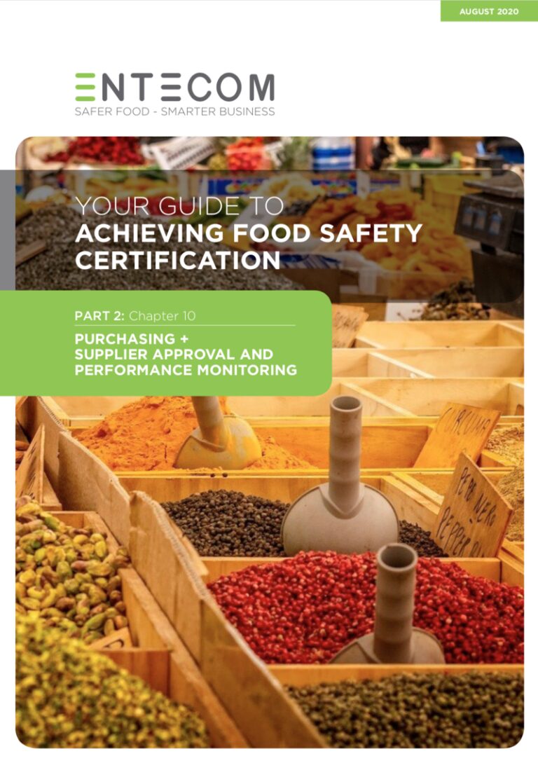 2.10. Your Guide to Purchasing, Supplier Approval and Performance Monitoring – Chapter 10