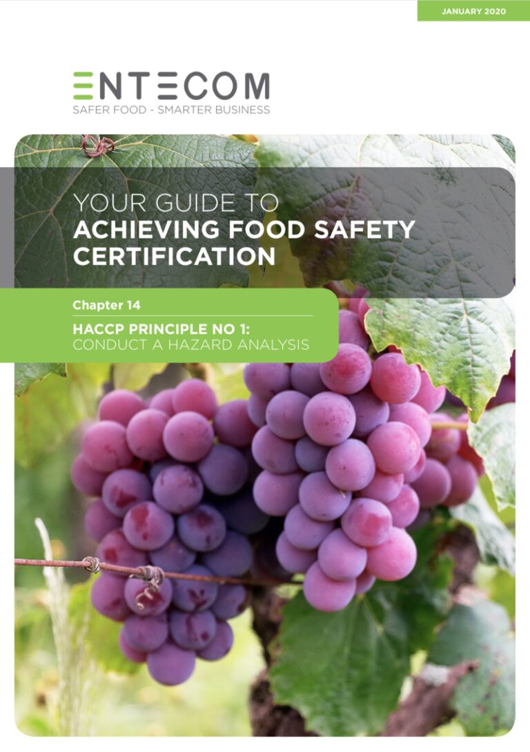 2.14 HACCP Principle No 1 – Conduct a Hazard Analysis Chapter 14