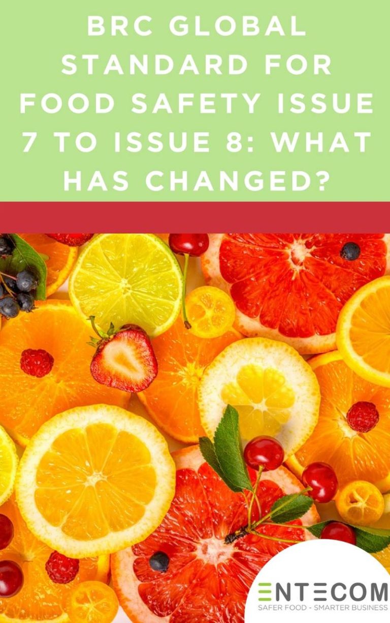 BRC Global Standard for Food Safety Issue 7 to Issue 8: What has Changed?