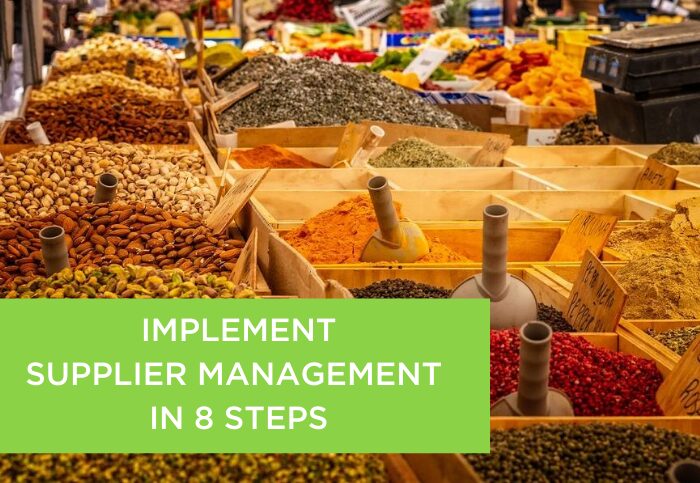 Supplier Management in 8 Steps