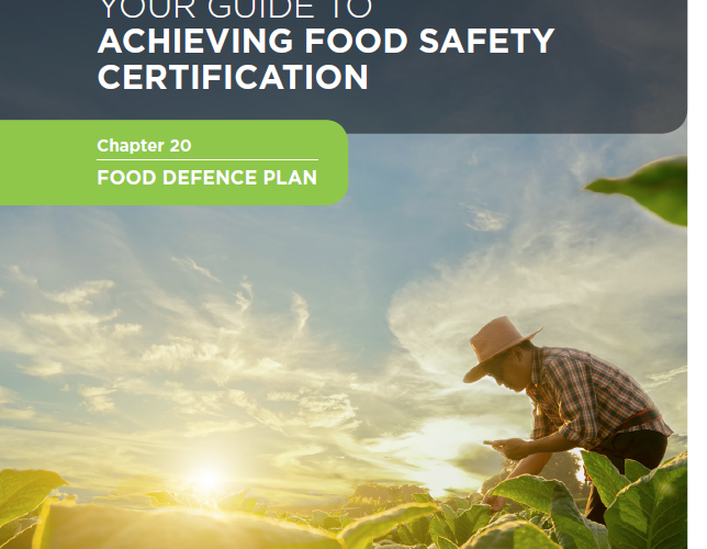 2.20. Your guide to Implementing a Food Defence Plan – Chapter 20