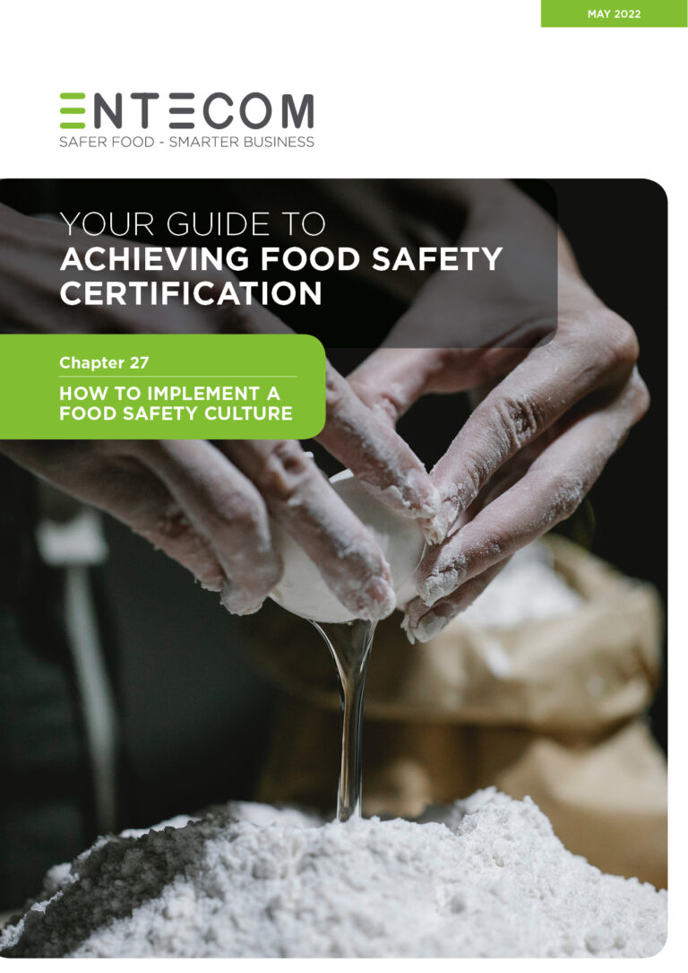 2.27. How to implement a Food Safety Culture