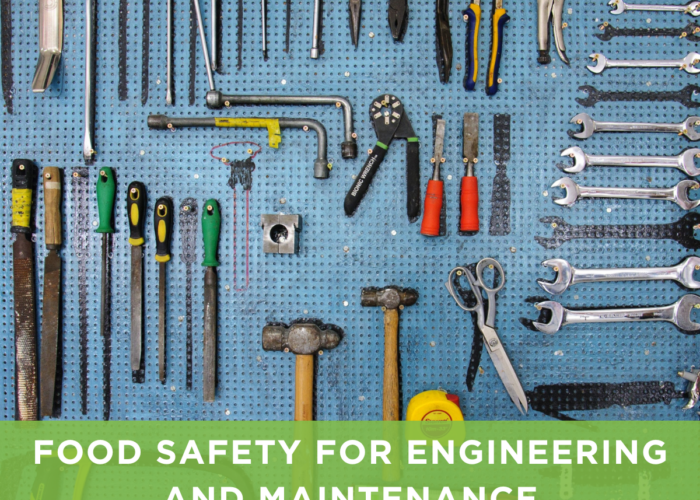 Food Safety for Engineering and Maintenance webinar