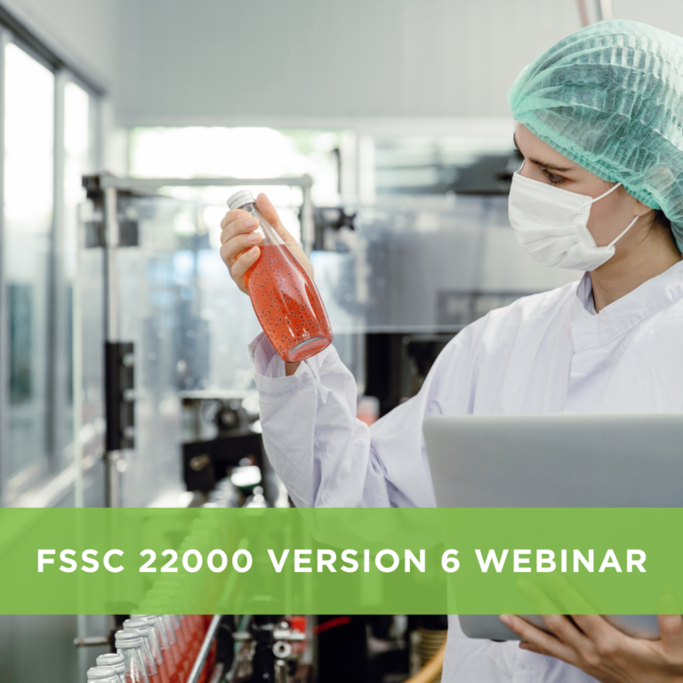FSSC 22000 version 6 overview webinar