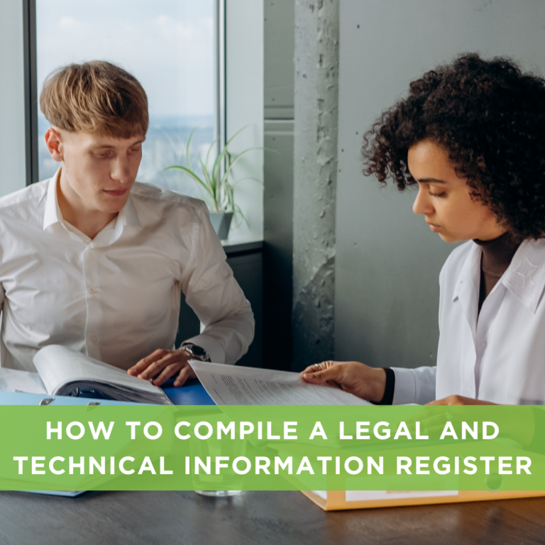 How to Compile a Legal and Technical Information Register to Keep You Updated.