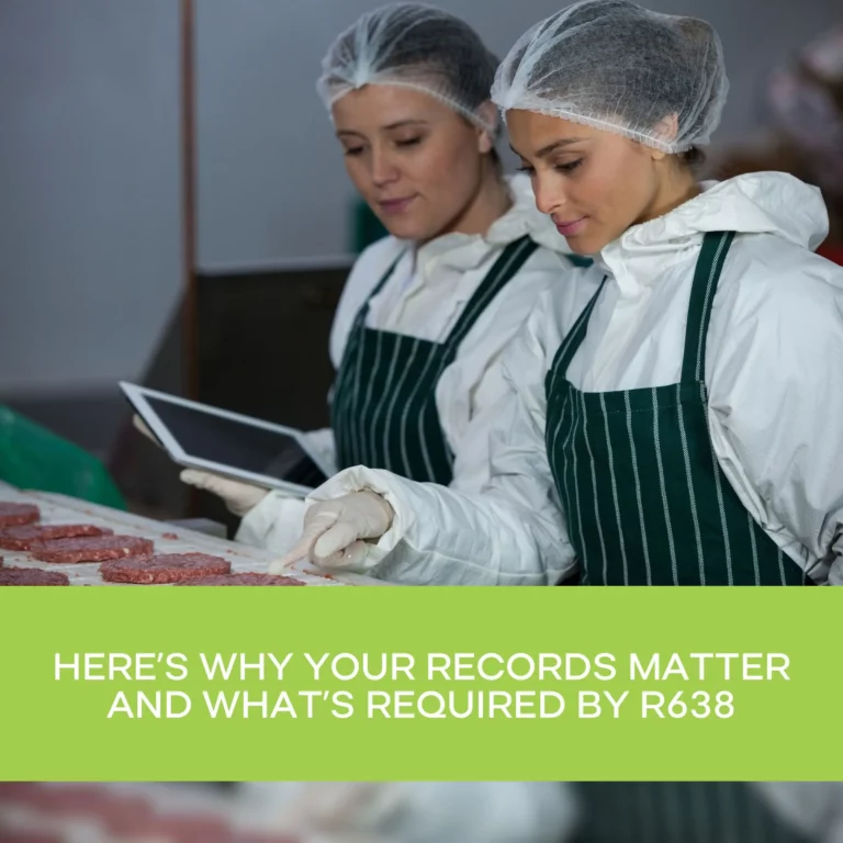 Here’s why your records matter and what’s required by R638