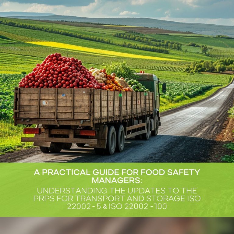 Understanding the Updates to the PRPs for Transport and Storage ISO 22002-5 & ISO 22002-100, A Practical Guide for Food Safety Managers